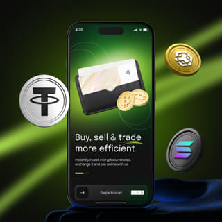 Ekran urządzenia mobilnego z platformą tradingową Mienoskarb
